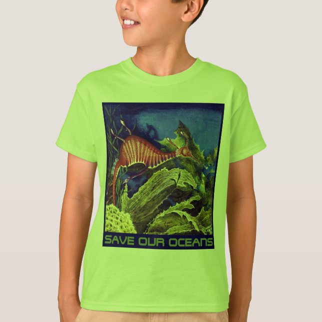 SPARA VÅR HAVT-tröja Tee Shirt (Framsida)