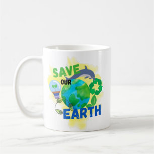 Spara Vår jord Kaffemugg