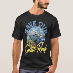 Spara vår korallrev t shirt