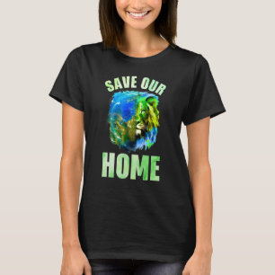 Spara Vår Lejona djurlivsdag för vilda djur och vä T Shirt