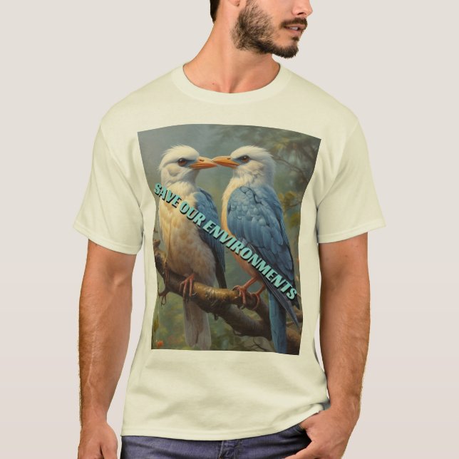 SPARA VÅR MILJÖ T SHIRT (Framsida)