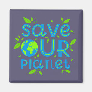 Spara vår planet magnet