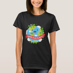 Spara Vår planet Mor Earth Environmental Protectio T Shirt