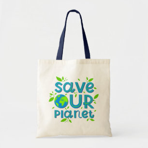 Spara vår planet tygkasse