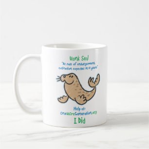 Spara vår sälar kaffemugg