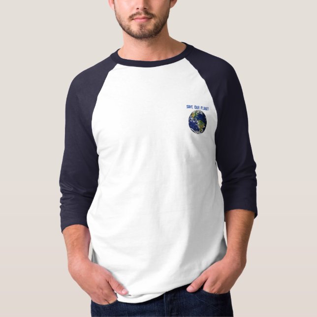 Spara vår skjorta för planet T Tee Shirt (Framsida)