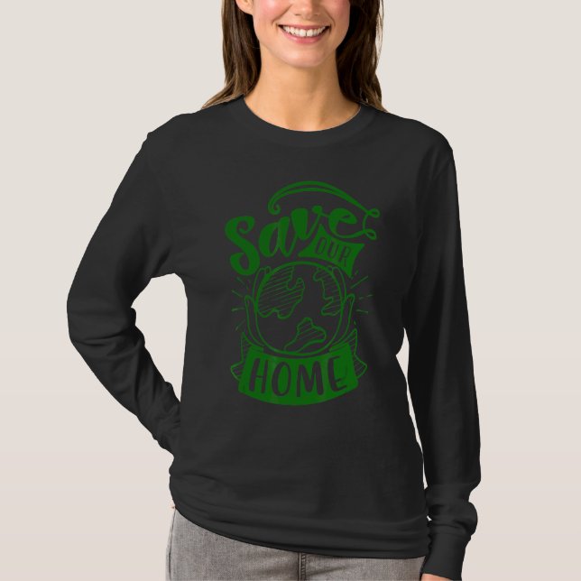 Spara Vår startdag T Shirt (Framsida)