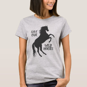 Spara vår Vild hästar T Shirt