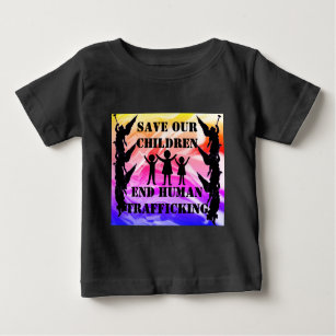 Spara Våra barn - Freedom Änglar Trumpet T-Shirt