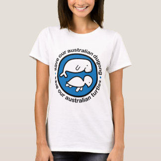 Spara våra dugong & sköldpaddor tee shirt
