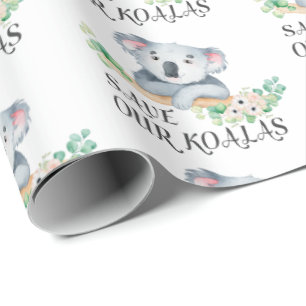 Spara våra för koalagummi för Koalas gulliga Presentpapper