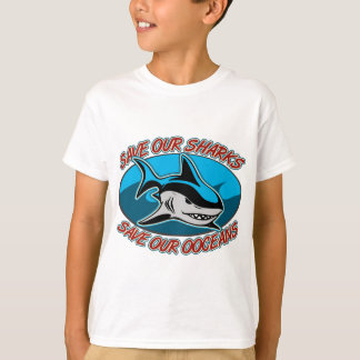 Spara våra hajar t-shirt