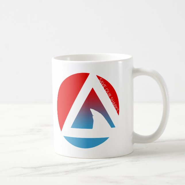 spara våra hajcirklar kaffemugg (Höger)