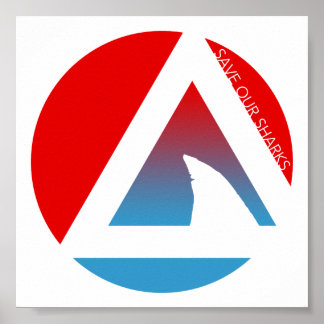 spara våra hajcirklar poster
