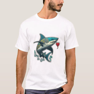 Spara våra hav, mesmeriering av sark Fish T-Shirt