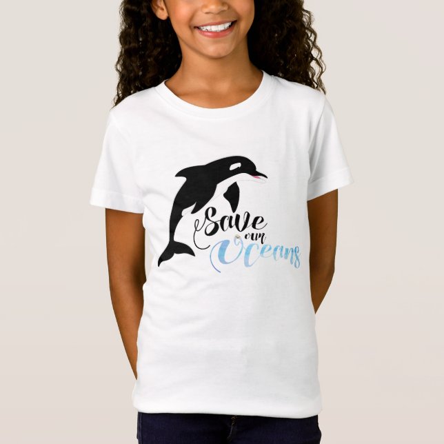 Spara våra hav t-shirt (Framsida)