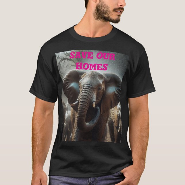 Spara våra hem t shirt (Framsida)