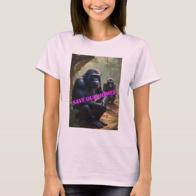 Spara våra hem t shirt (Framsida)