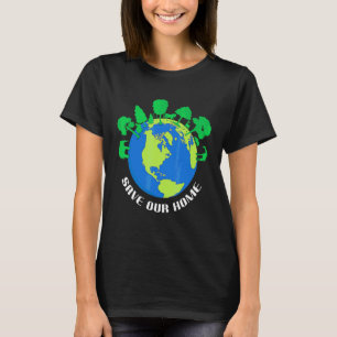 Spara Våra husdjur Träd skyddar Spara World Timme T Shirt