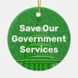Spara Våra offentliga tjänster Julgransprydnad Keramik