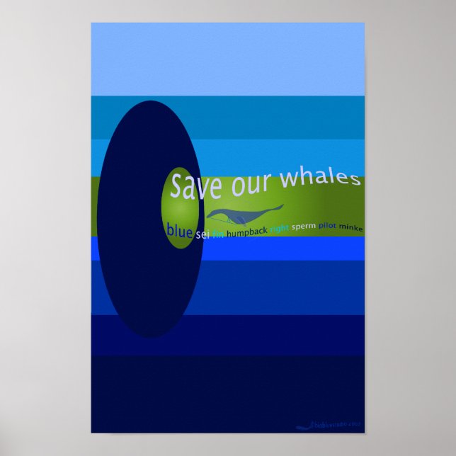 Spara Våra valar Poster (Framsidan)