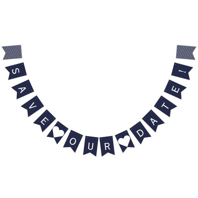 Spara vårt daterar den nautiska Buntingfotostöttan Vimplar (Alla)