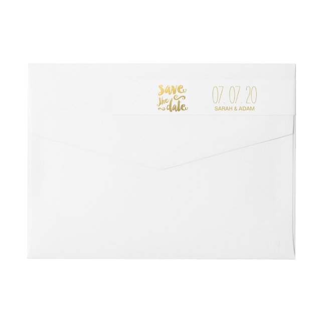 Spara vårt daterar | spara automatiskt etikettband (Baksidan)