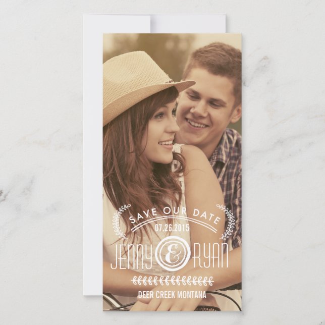 SPARA VÅRT DATUM | SPARA DATUM MEDDELANDE (Framsida)