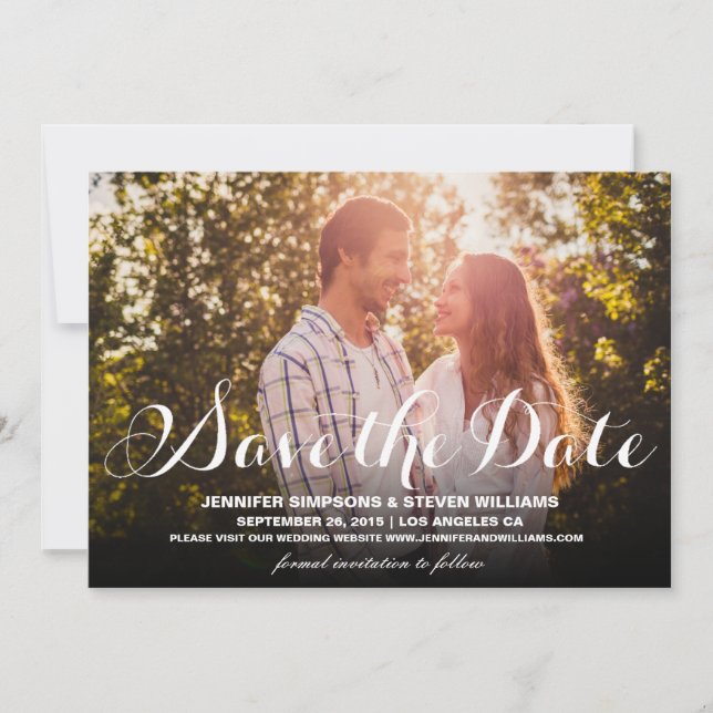 SPARA VÅRT DATUM | SPARA DATUM MEDDELANDE (Framsida)