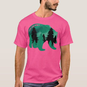 Spara Vårt miljöskyddsbälte i Skogen Grizz T Shirt