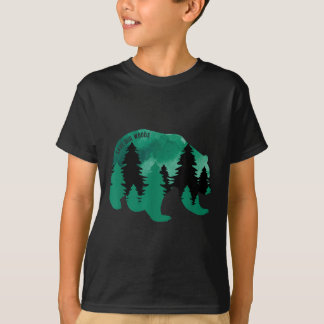 Spara Vårt miljöskyddsbälte i Skogen Grizz T Shirt