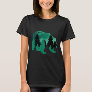 Spara Vårt miljöskyddsbälte i Skogen Grizz T Shirt