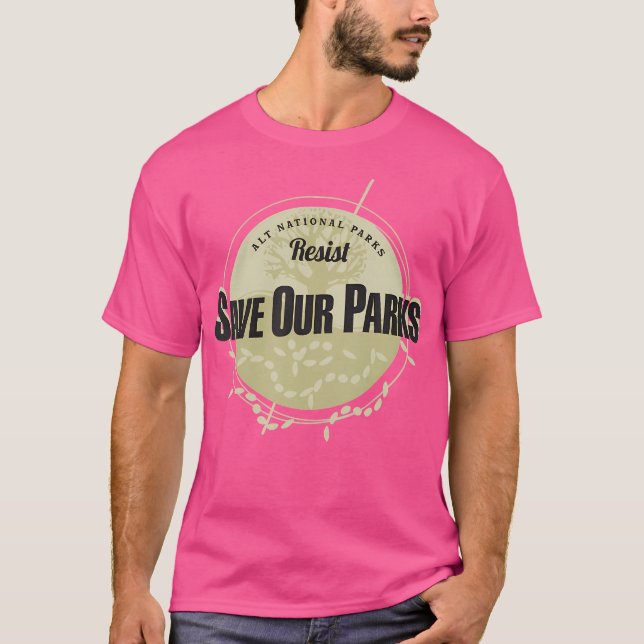 Spara Vårt Parker Alt-land fortsätter att skydda T Shirt (Framsida)