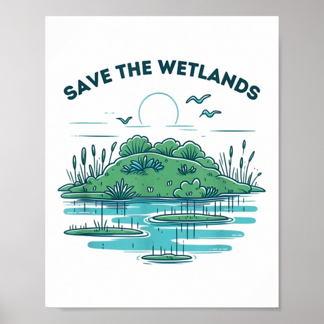 Spara Våtmarkerna _1 Poster (Framsidan)