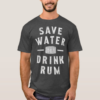Spara Vatten Drick Rom T Shirt