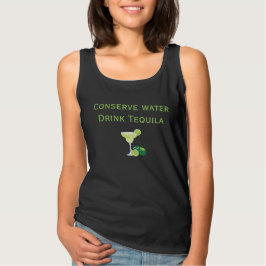 Spara Vatten Drick Tequila Margarita Linne Tee