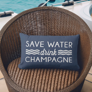 Spara Vatten, Drink Champagne Utomhuskudde