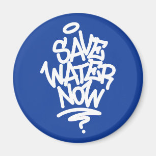Spara Vatten Now Magnet