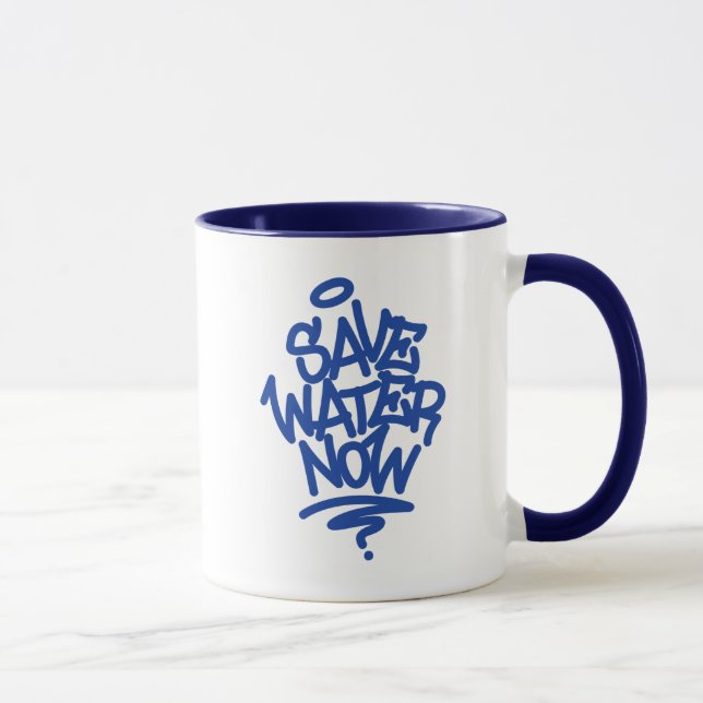 Spara Vatten Now Mugg (Höger)