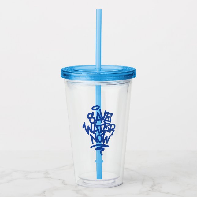 Spara Vatten Now Take Away Mugg (Framsida)