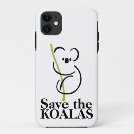 Spara vid Koalas iphone case