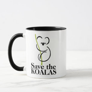 Spara vid Koalas Mugg