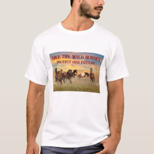 Spara Vild Hästar T Shirt