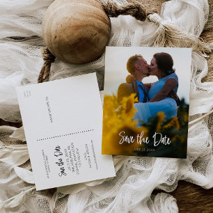 Spara vykortet för datum - Handskrivet Vykort