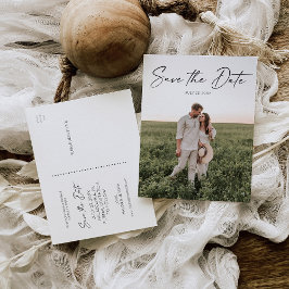 Spara vykortet för datum - Minimalt skript Vykort