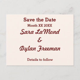 Spara vykortet för datum och personlig meddelande vykort