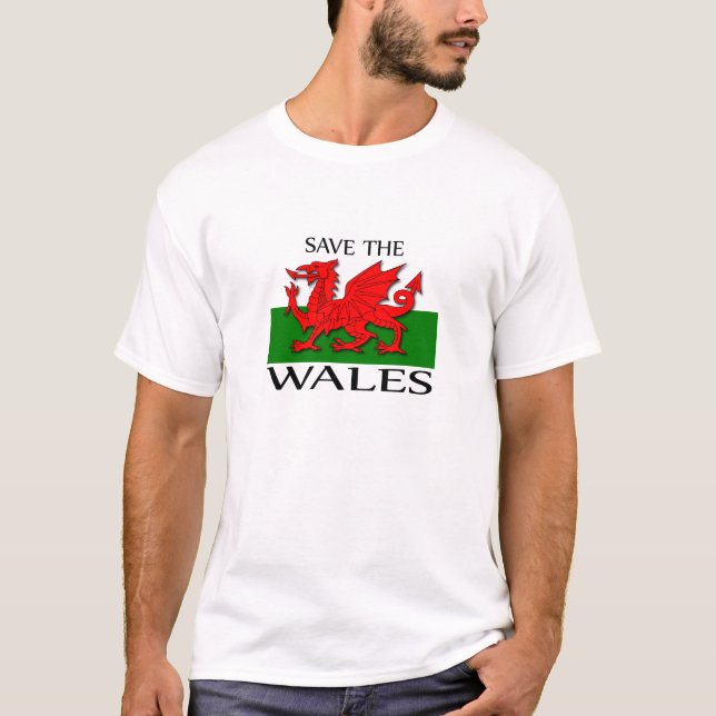 Spara Wales T Shirt (Framsida)