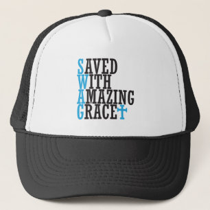 Spara with Fantastisk Grace SWAG Christian Kor Hat Truckerkeps