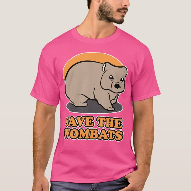 Spara Wombats T Shirt (Framsida)