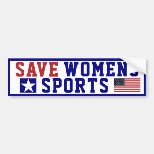 Spara Womens Sports Bumper Sticker Bildekal
